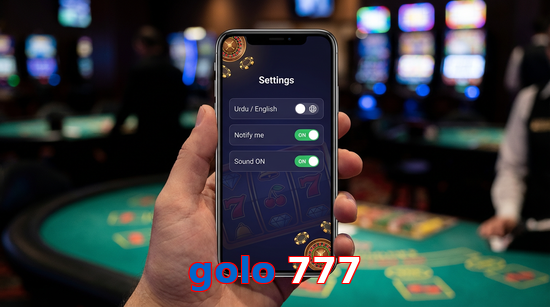 Game list for Golo 777 app section